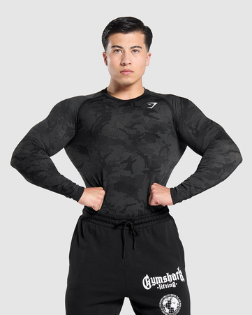 Geo Seamless Long Sleeve T-Shirt
