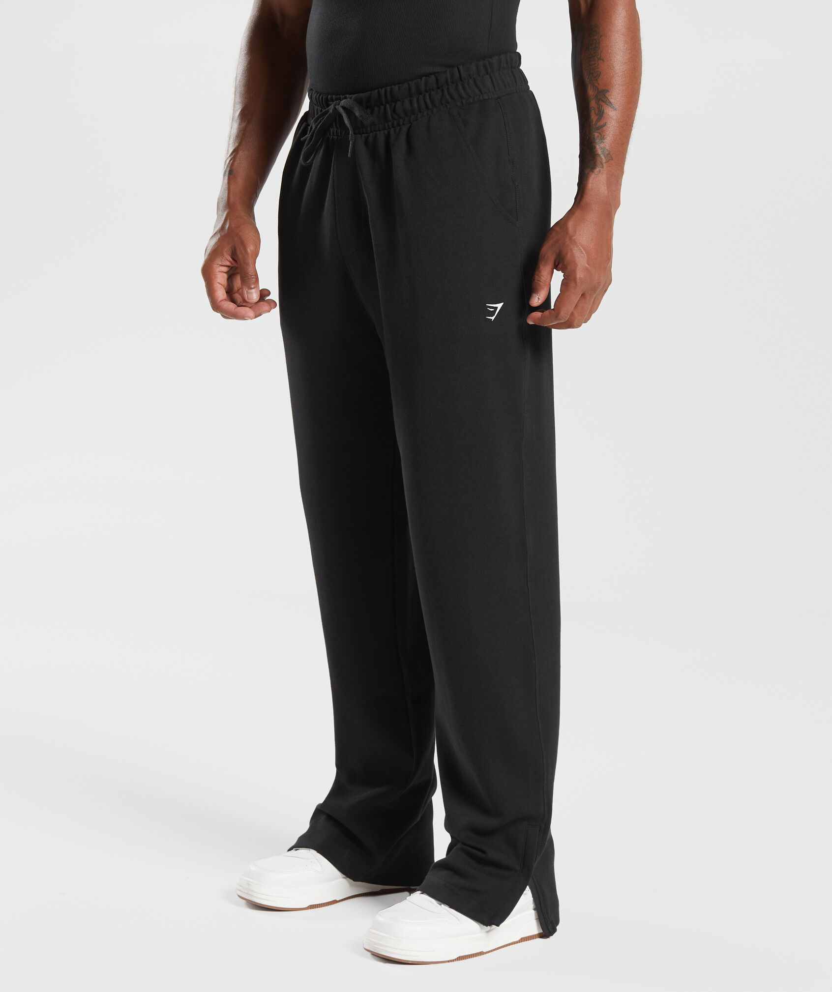 Shop Rest Day Track Pants Black Gymshark Dubai UAE