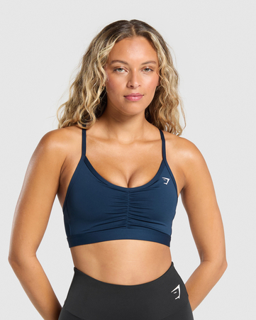 Ruched Sports Bra