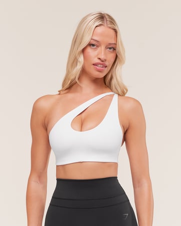One Shoulder Sports Bra