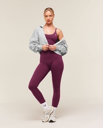 Training Oversized Midi Boxy Full Zip