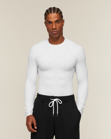 Cotton Seamless Long Sleeve T-Shirt