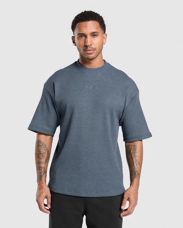 تيشيرت بقصة فضفاضة وافل