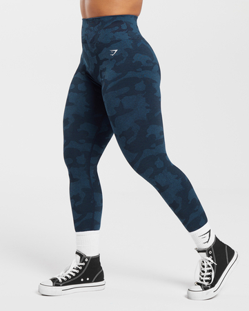 Adapt Camo Seamless Ribbed Leggings