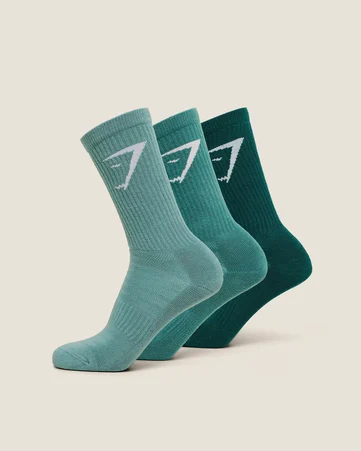 جوارب متوسطة الطول 3 قطع