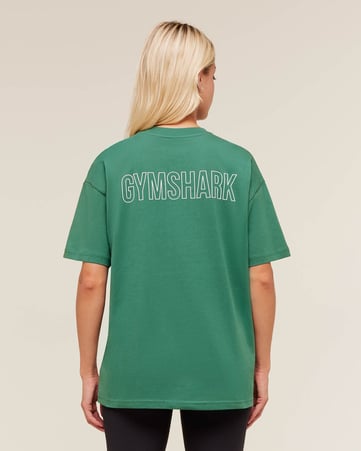 Trace Graphic Oversized T-Shirt