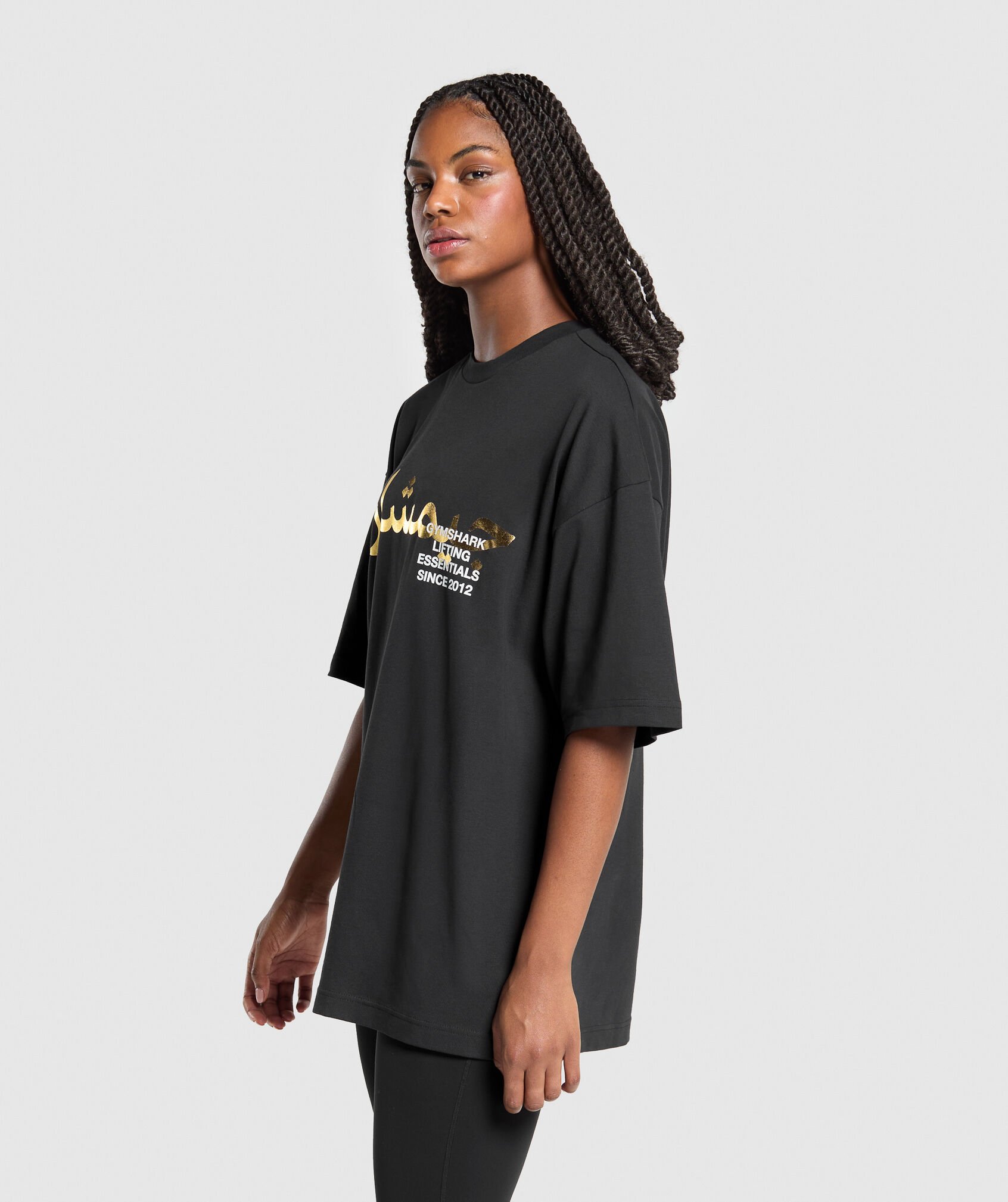 Gymshark Lifting Essentials Oversized Graphic T-Shirt