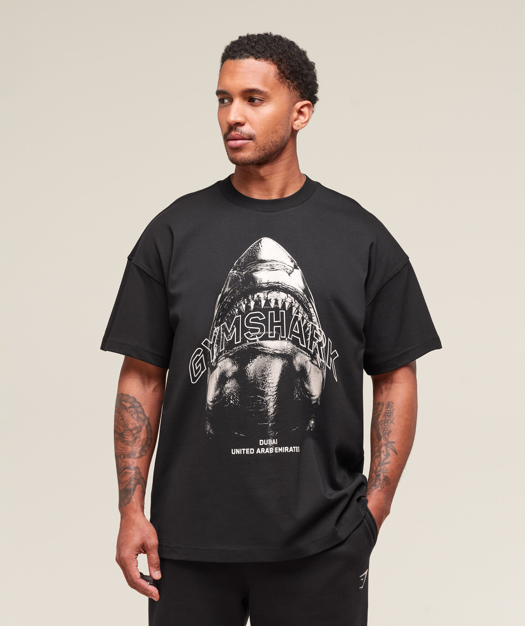 Shark Attack OS Tee GFX