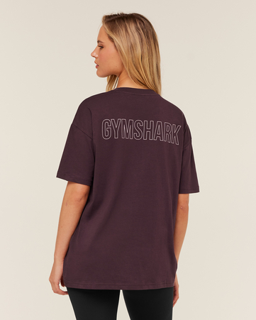 Trace Graphic Oversized T-Shirt