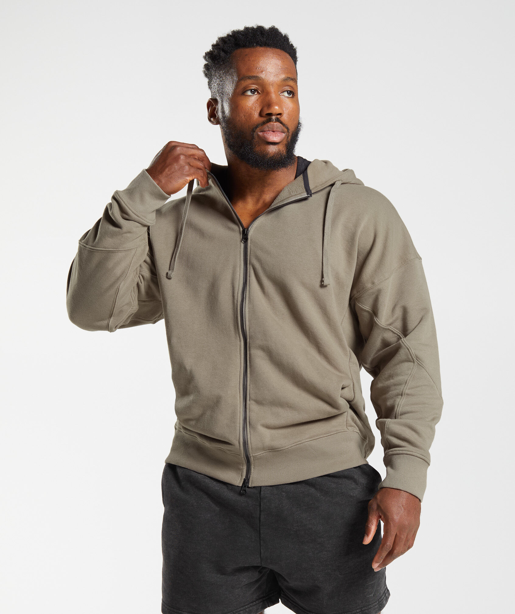 Muscle zip up hoodie best sale