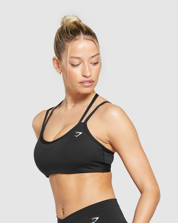 Strap Feature Sports Bra