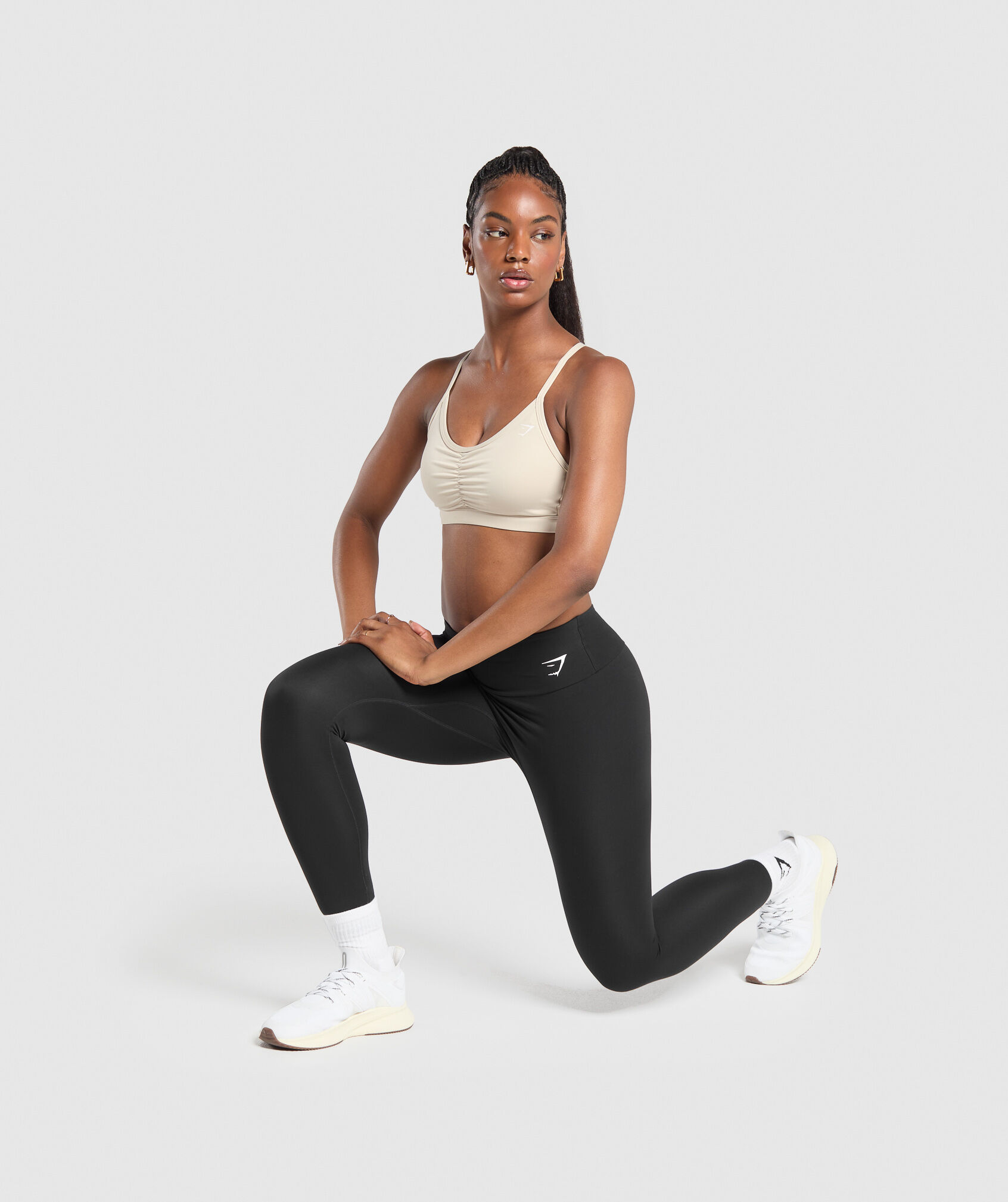 Ruched Sports Bra