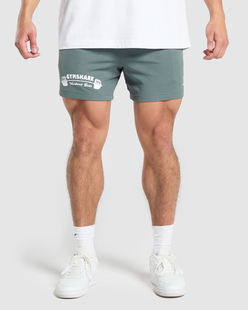 Workout Gear Mesh 5" Shorts