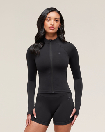 Soft Sculpt Zip Up Jacket