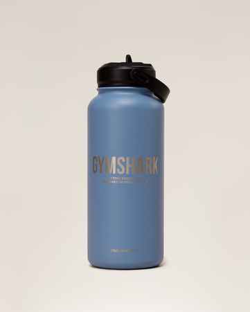 Metal Insulated Straw Bottle 1L