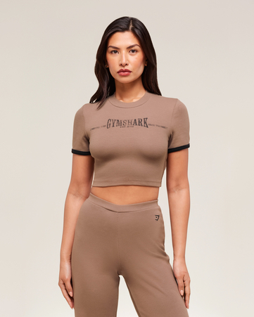 Ribbed Cotton Crop Top