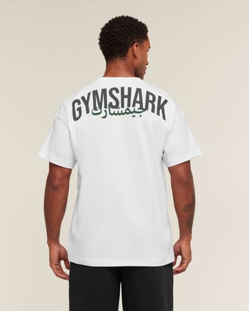 Power Overlay Oversized Graphic T-Shirt