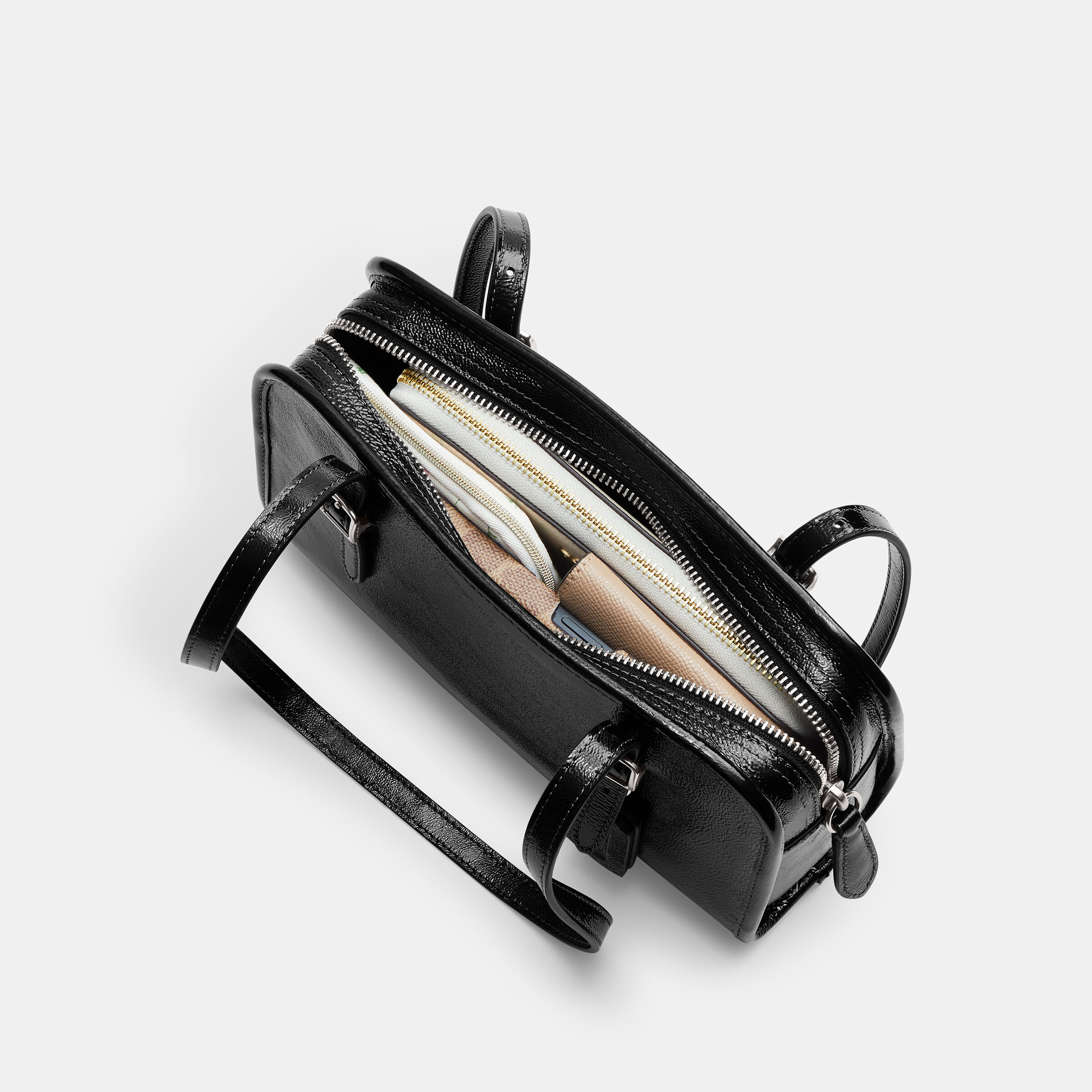 Buy COACH Swing Zip Bag 26 Black Online in Kuwait