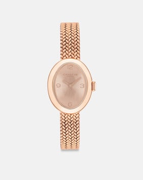 Sammy Stainless Steel Mesh Bracelet Watch, 22.5mm