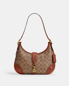 Hamptons Hobo In Signature Canvas