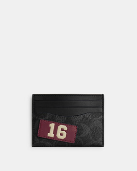 Card Case With Stickers In Signature UpcraftedLeather