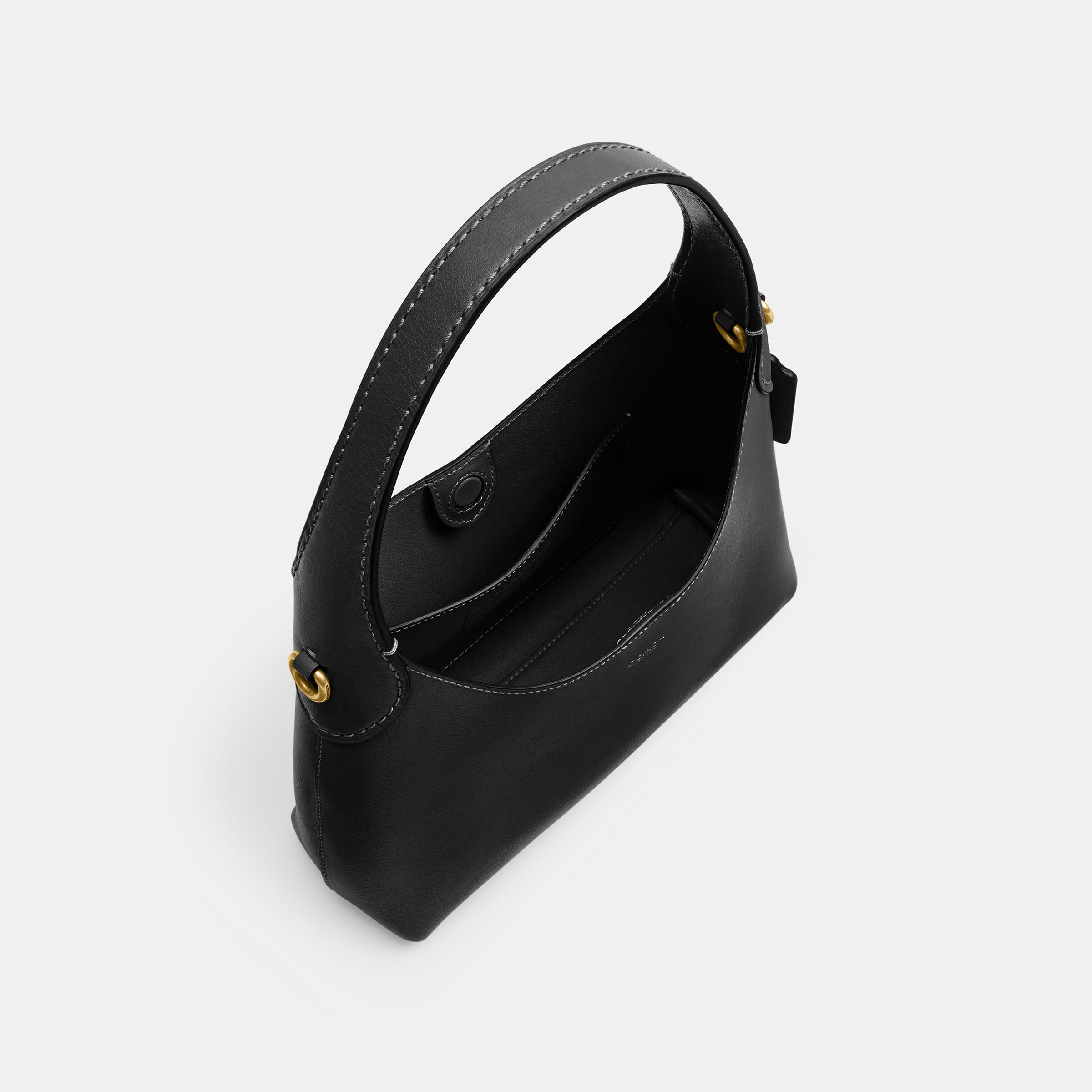 【希少】OLD COACH Dulles Bag leather black Coach Vintage Bleecker Satchel Bag 9303 & 9311 Black Glovetanned