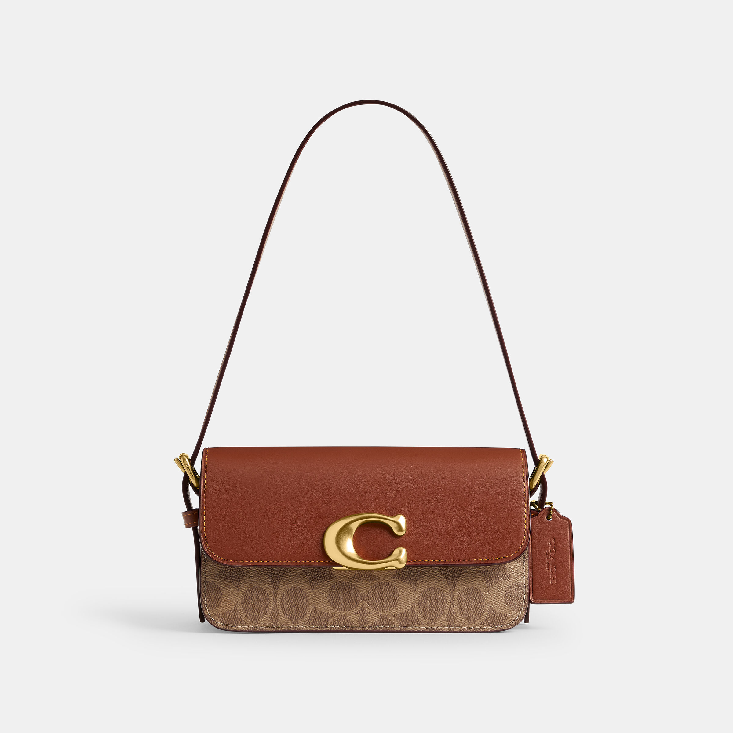 Buy COACH Zoe Shoulder Bag In Signature Canvas 20 Light/Pastel