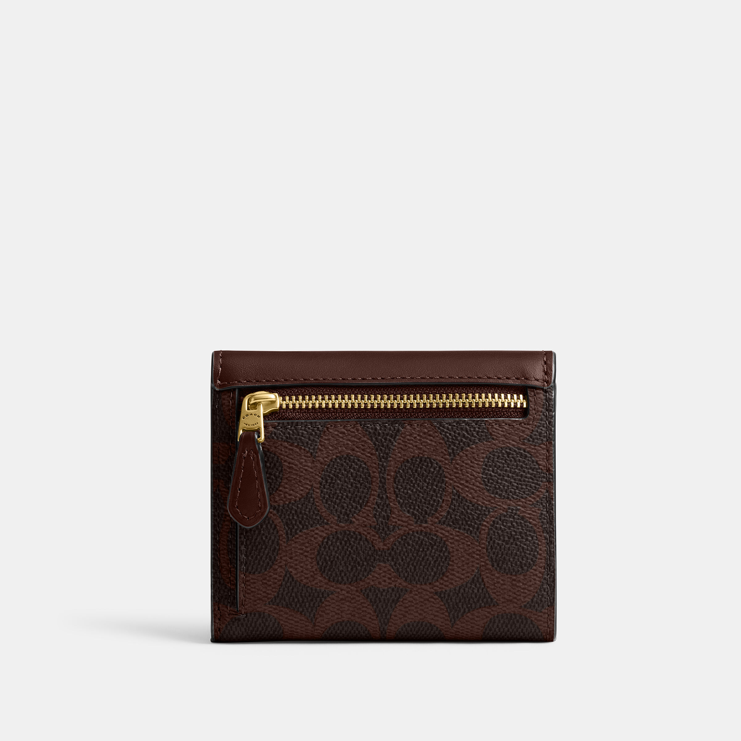 ★Coach★ Mila Small Flap Wallet in Canvas COACH Mila Small Flap Wallet in Signature Canvas - Macy's
