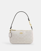 حقيبة نوليتا 19 قماش قنب بشعار الماركة