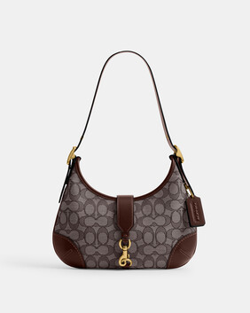 Hamptons Hobo Bag In Signature Jacquard