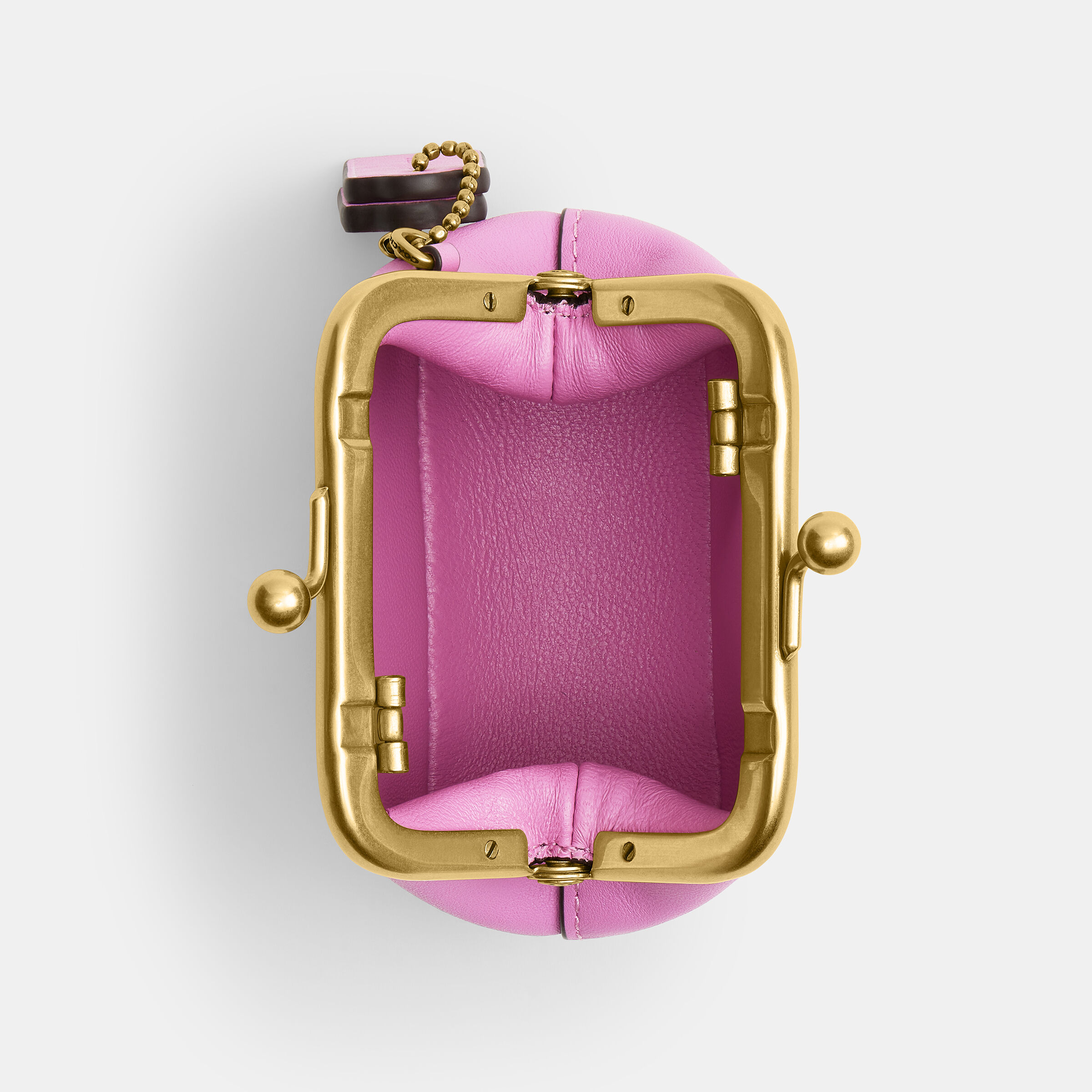 希少✨COACH ポーチ シグネチャー キスロック パープル アクセサリーポーチ Buy COACH Brain Dead Kisslock Neck Pouch With Xerx Alien Pink