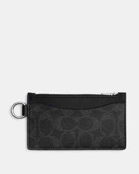 Zip Card Case In Signature UpcraftedLeather