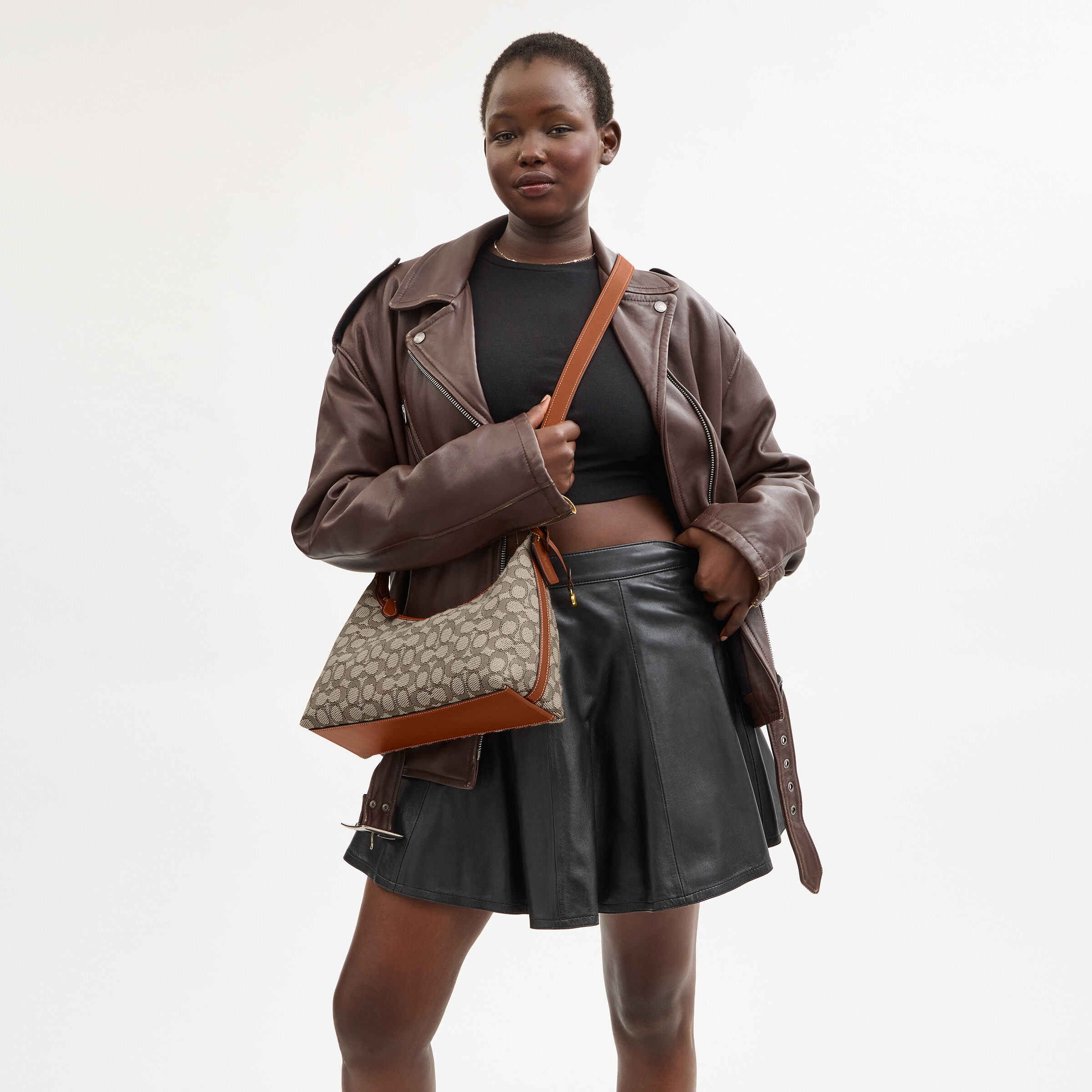 Buy COACH Juliet Shoulder Bag In Signature Textile Jacquard 30