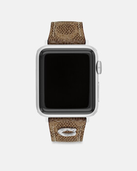 Apple Watch Strap 41 Mm Ss Lugs Sig C Lthr Strap