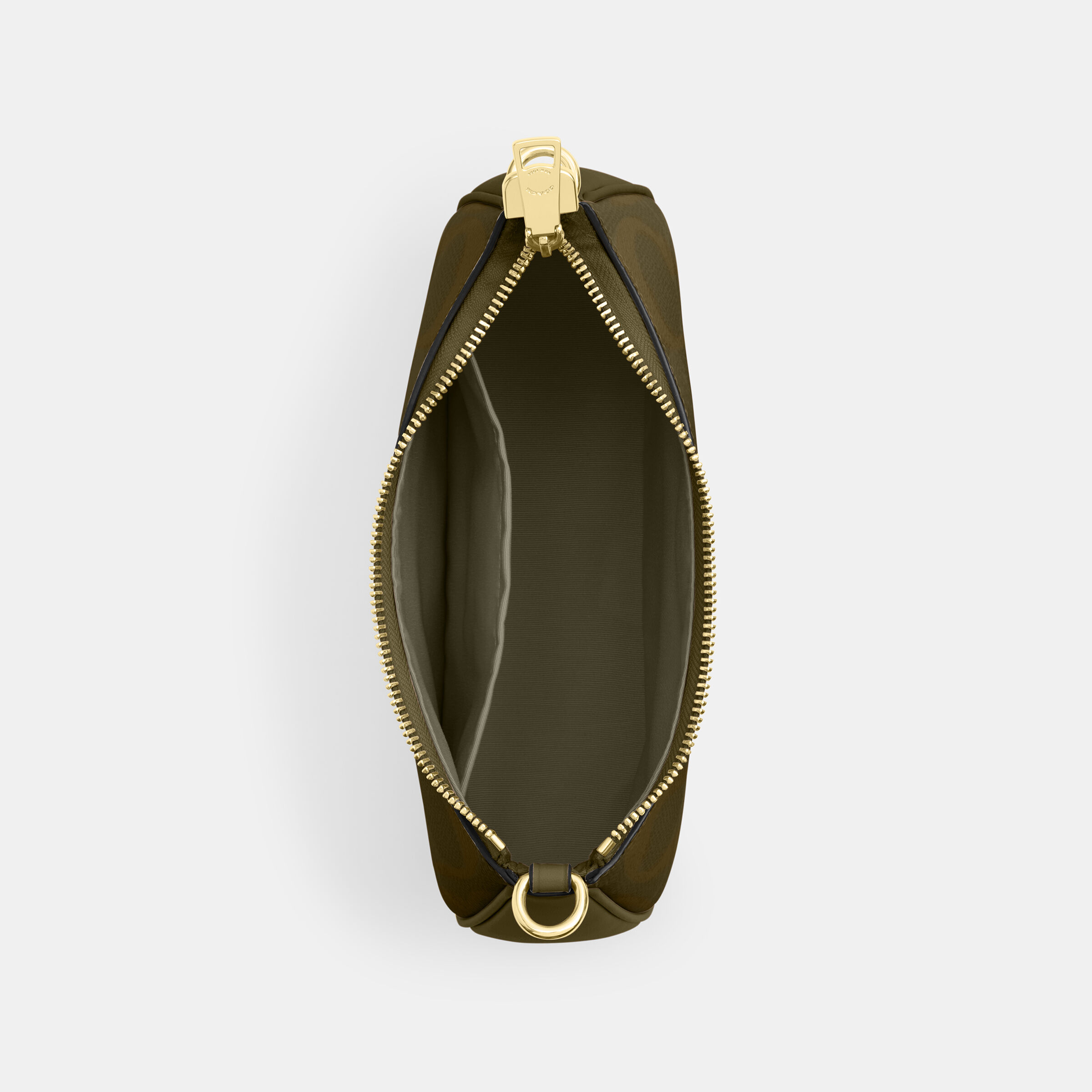 Buy COACH Teri Shoulder Bag In Signature Canvas Green Online in Kuwait