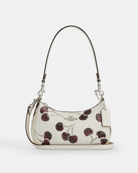 Teri Mini Crossbody Bag With Cherry Print