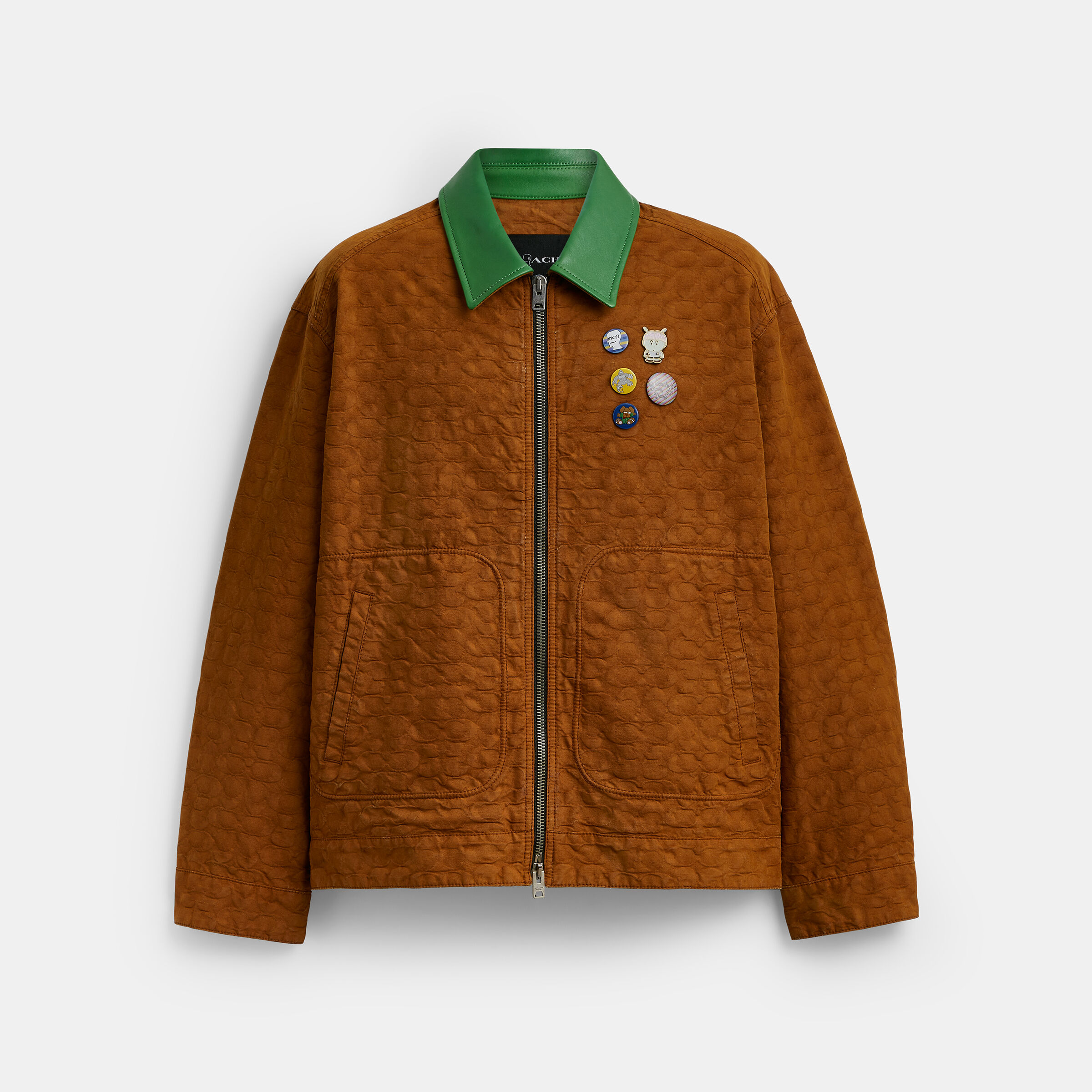 ジャケット・アウター BRAIN DEAD egyptian canvas jacket Buy COACH Brain Dead Zip Front Blouson Brown Online in UAE