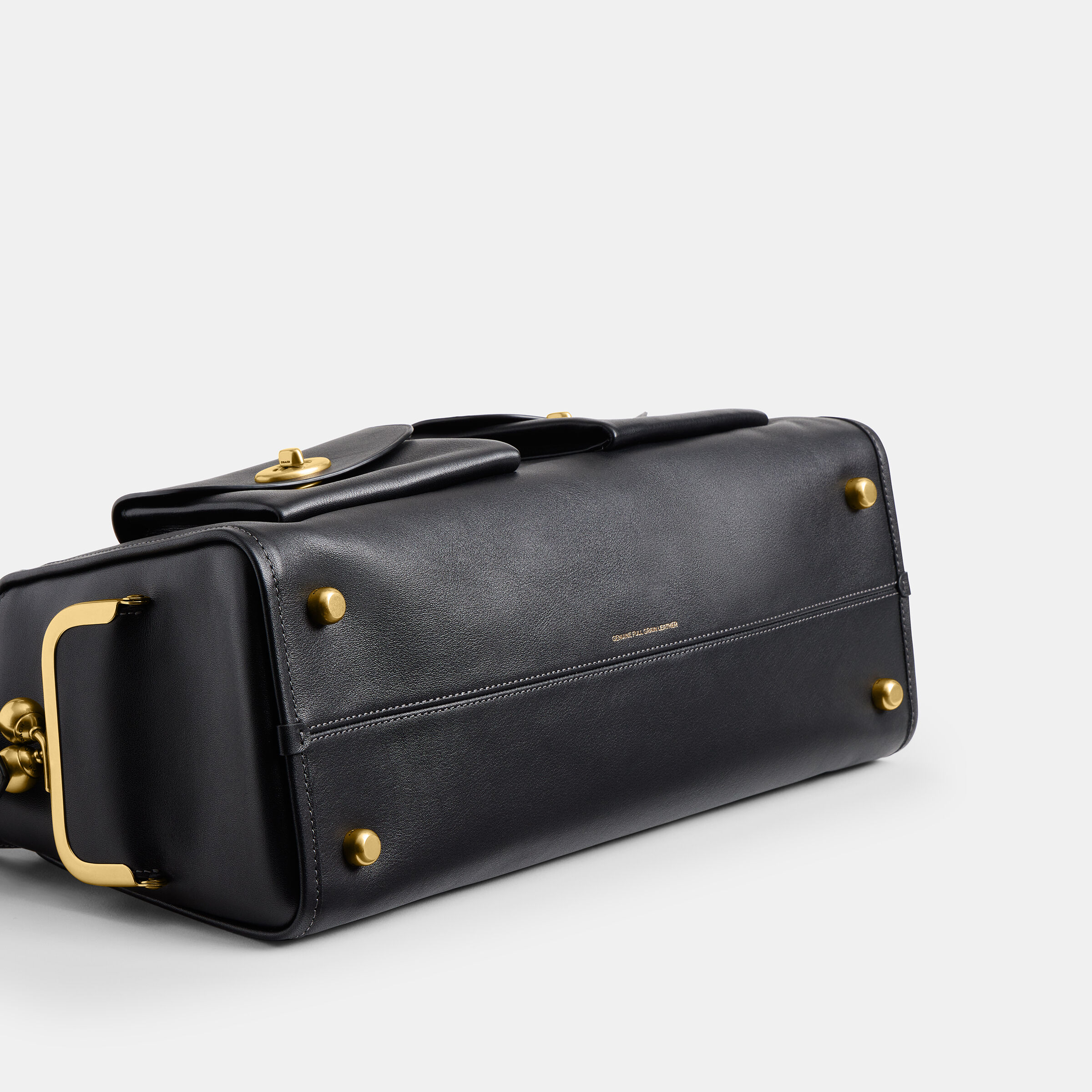 Buy COACH Turnlock Haversack Bag Black Online in UAE