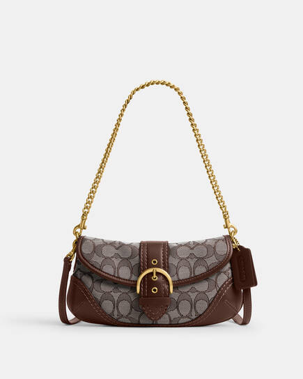 Buy COACH Soho Bag 25 In Signature Jacquard Dbrown Online in UAE