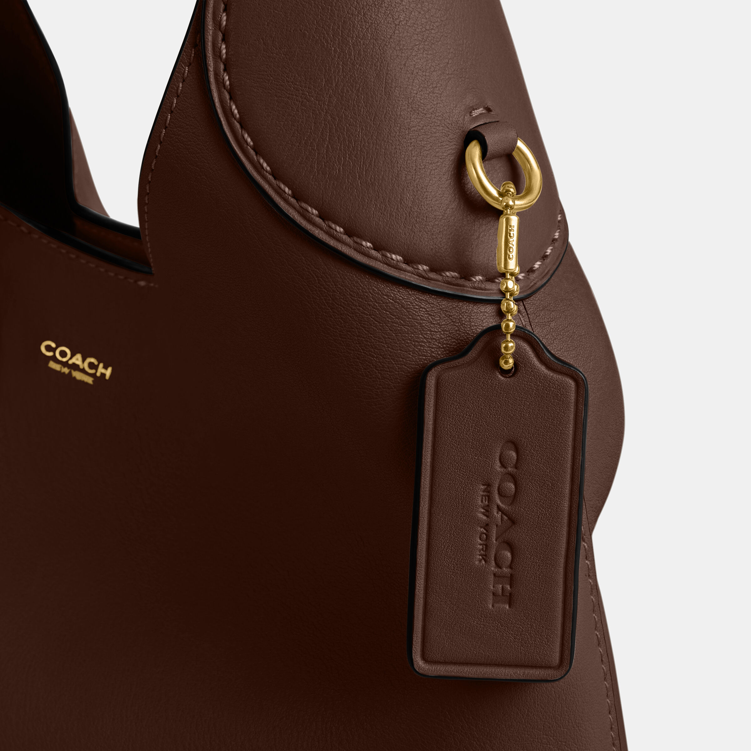 Buy COACH Brooklyn Shoulder Bag 28 Brown Online in UAE