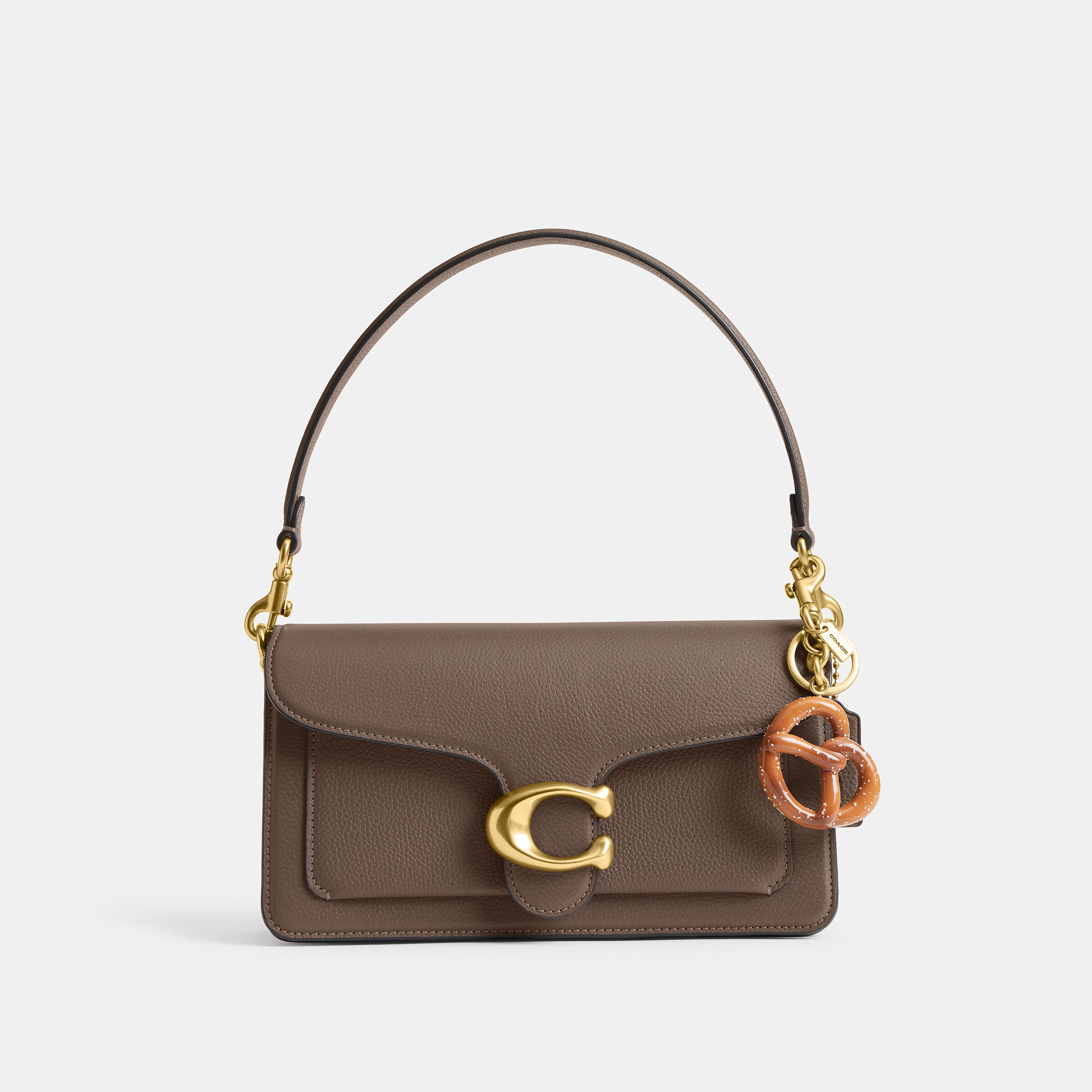 Buy COACH Small Pretzel Bag Charm Multi Colour Online in UAE