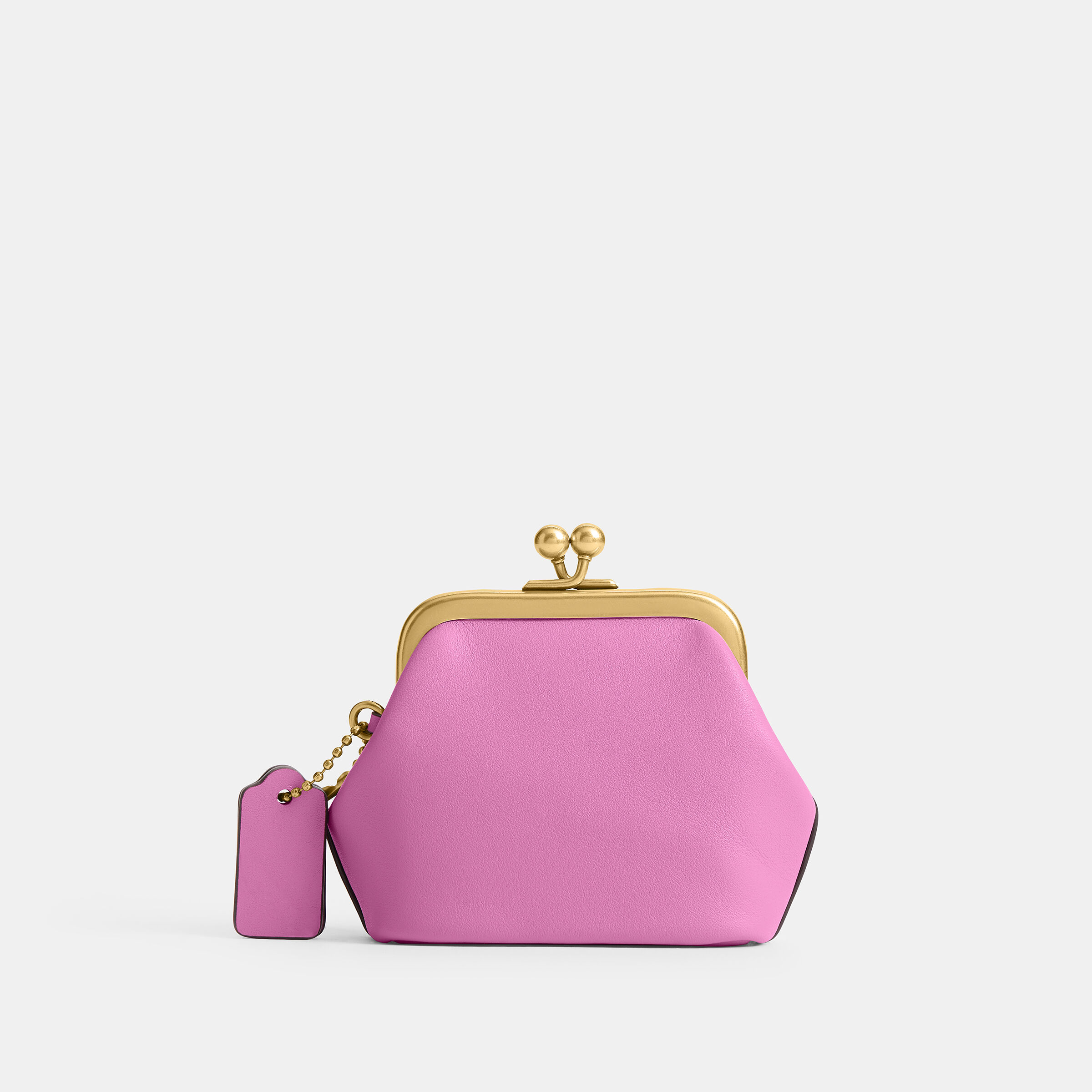 Buy COACH Brain Dead Kisslock Neck Pouch With Xerx Alien Pink