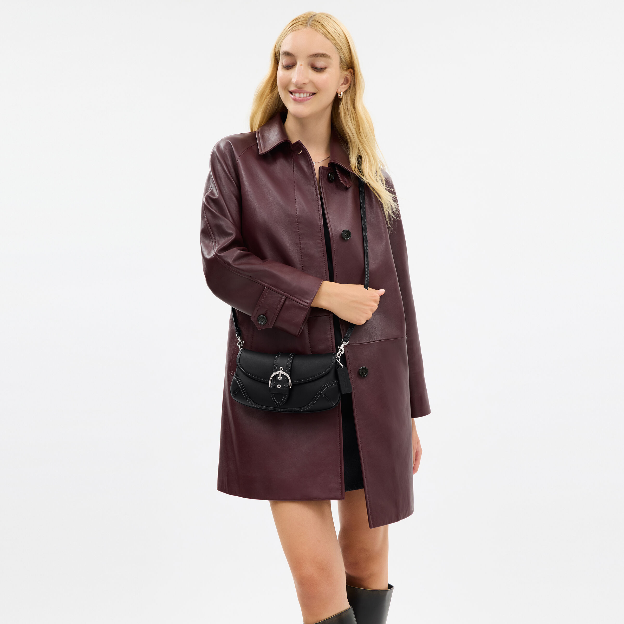 Buy COACH Soho Bag 25 Black Online in UAE