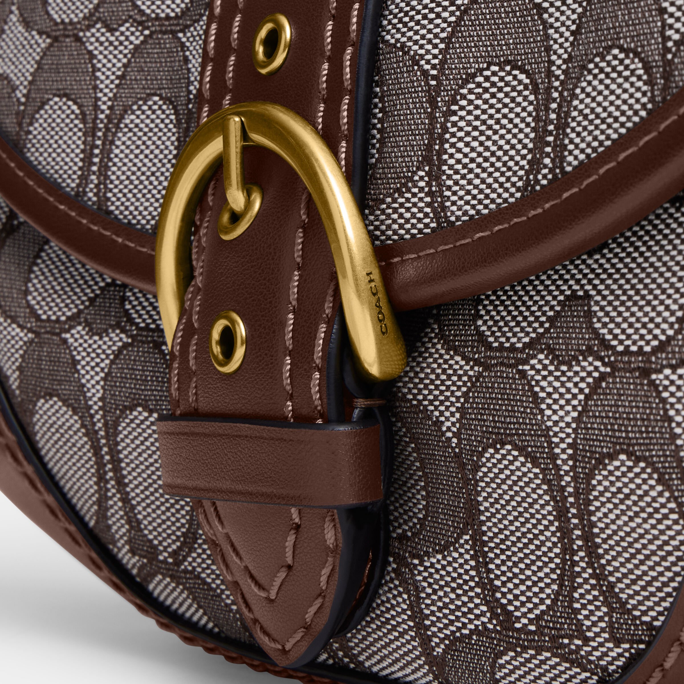 バッグ Coach Soho Signature Brown Bag Buy COACH Soho Bag 25 In Signature Jacquard Dbrown Online in UAE