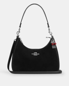 Teri Hobo Bag With Cherry Charm