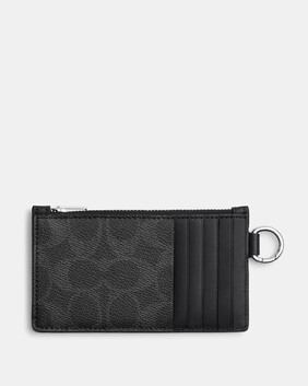 Zip Card Case In Signature UpcraftedLeather