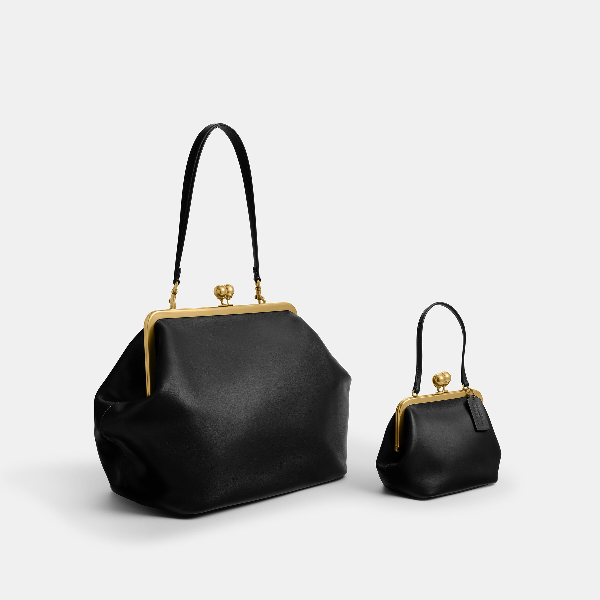COACH ブラック ケース Buy COACH Kisslock Frame Bag 16 Black Online in UAE