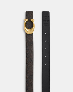 Sculpted C Buckle Reversible Belt 25 Mm