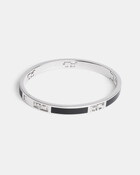 Horse And Carriage Cut Out Enamel Bangle