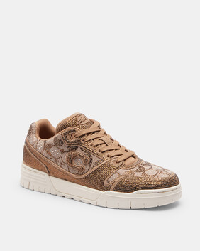 Soho Sneaker In Crystal Signature Jacquard